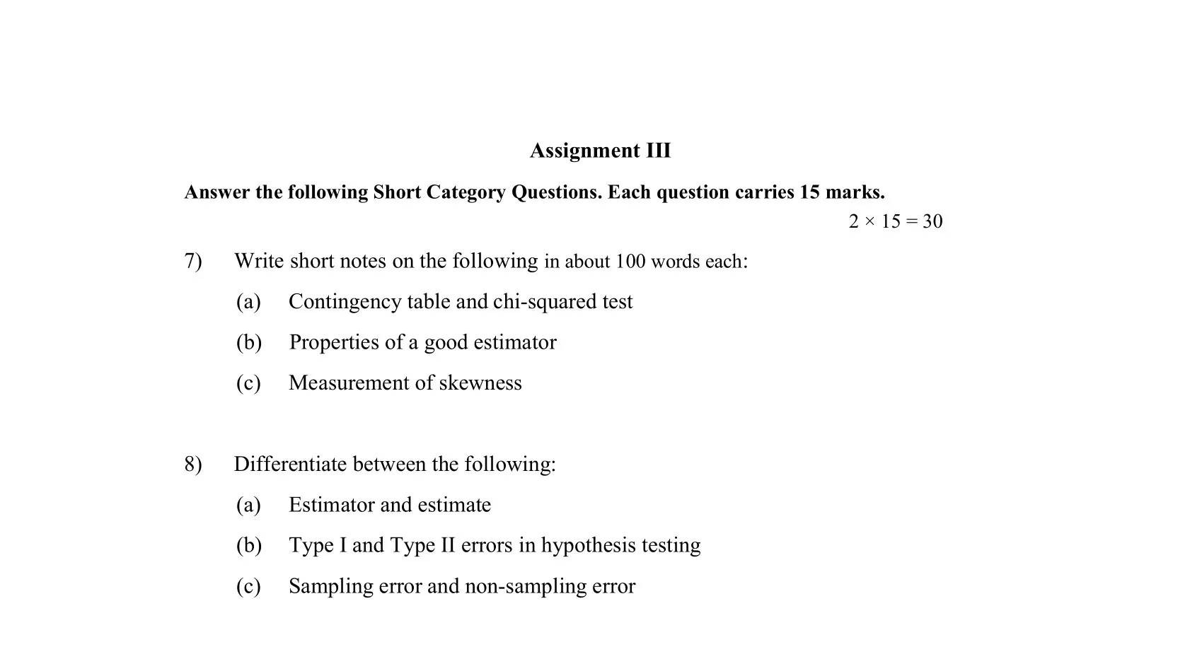 BECC-107 IGNOU Solved Assignment 2022-2023 STATISTICAL METHODS FOR ECONOMICS 