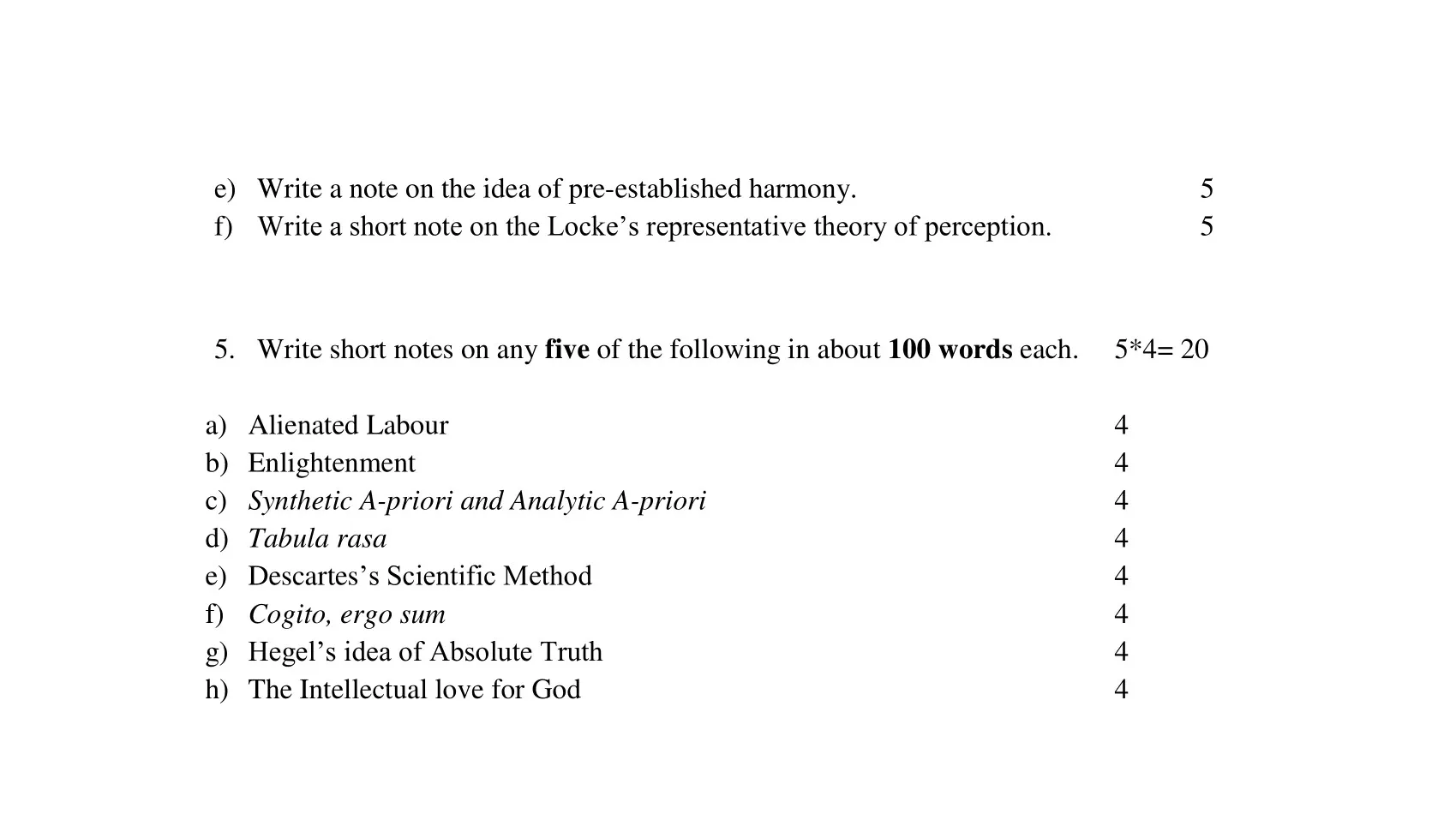 BPYC-134 IGNOU BAG Solved Assignment-Western Philosophy Modern