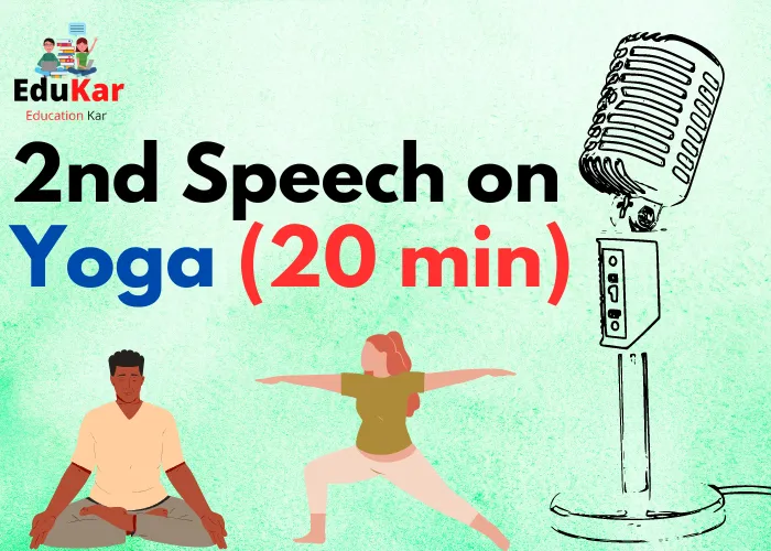 Speech on Yoga