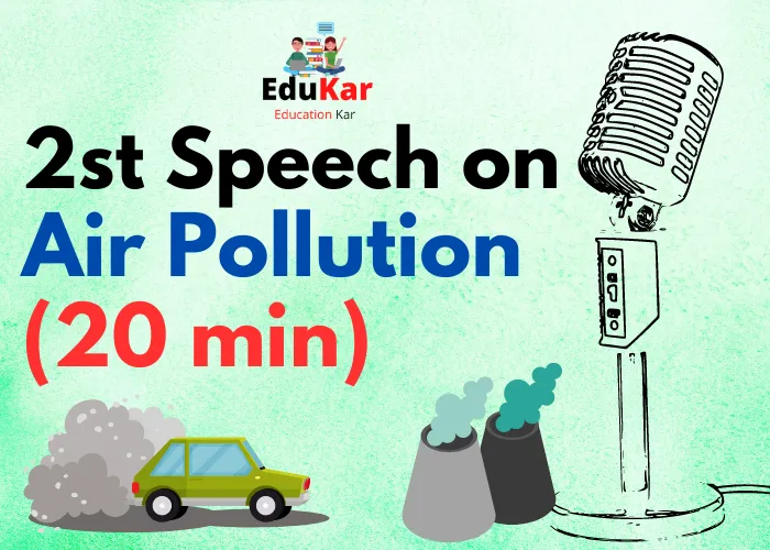 Speech on Air Pollution