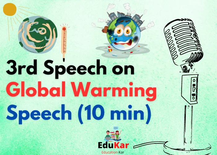 Global Warming Speech