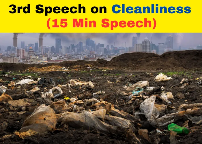 Speech on Cleanliness