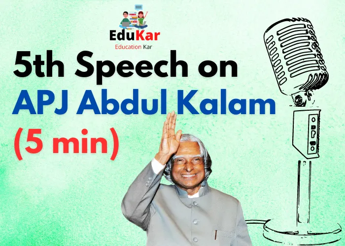 APJ Abdul Kalam Speech