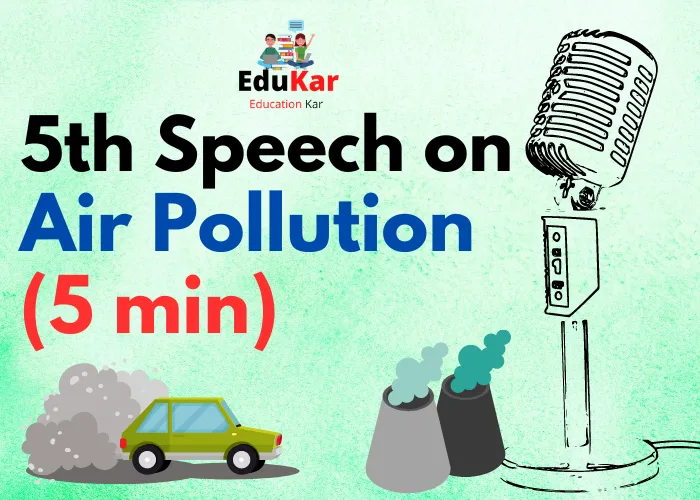 Speech on Air Pollution