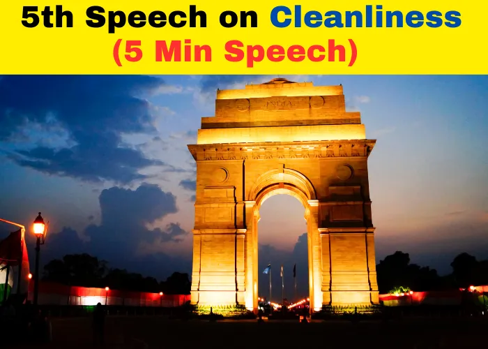 Speech on Cleanliness