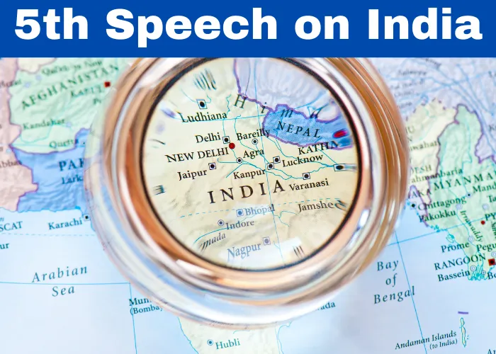 Speech on India