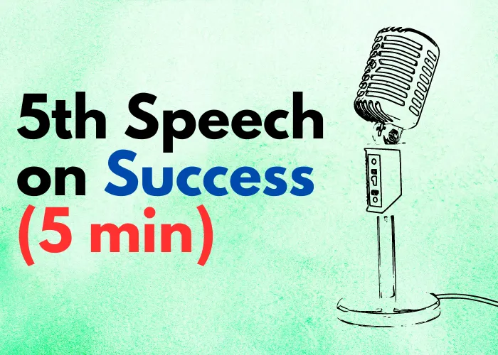 Speech on Success