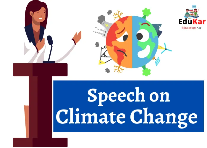 Climate Change Speech