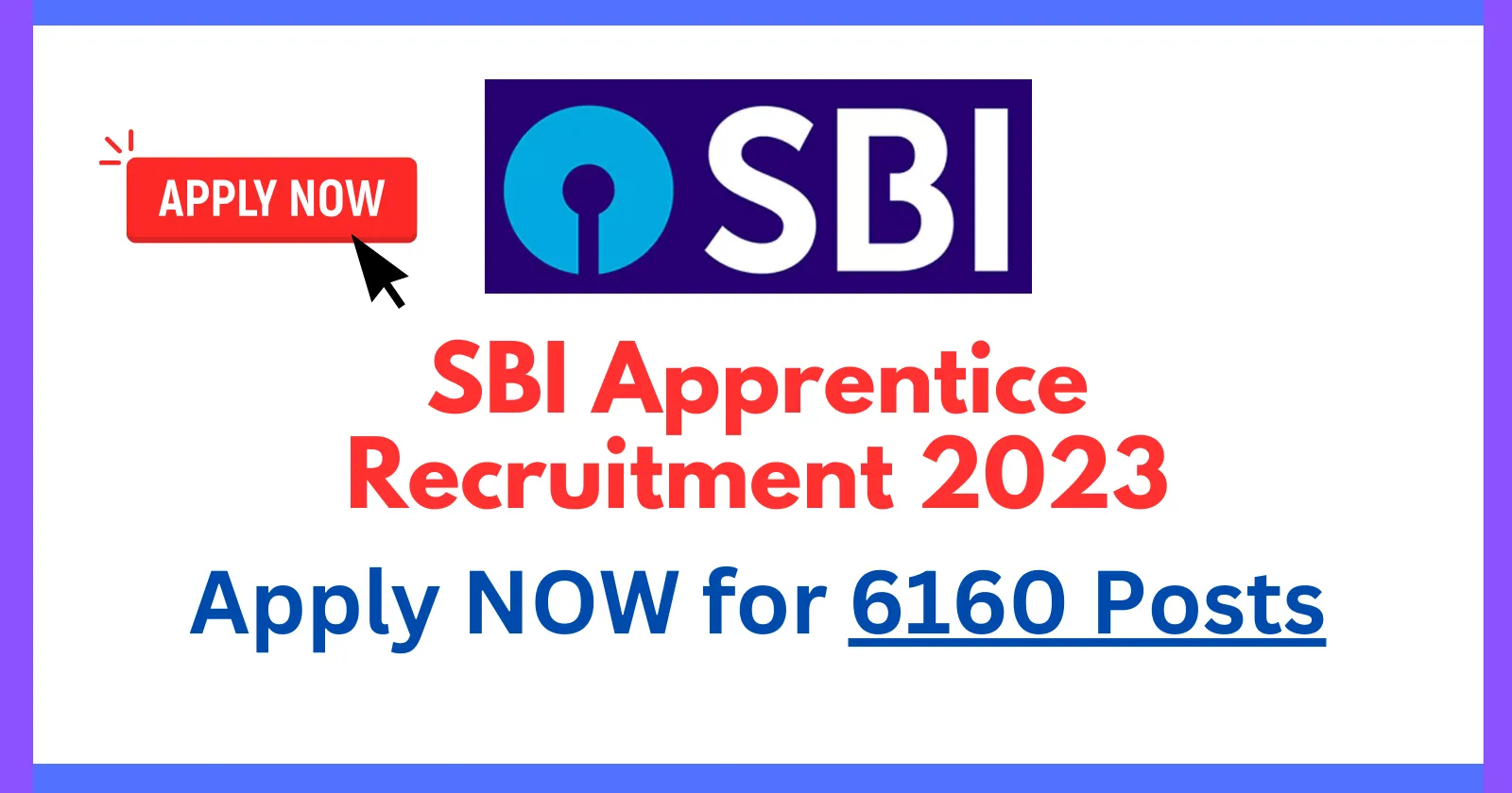 SBI Apprentice Recruitment 2023